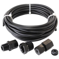 Aeroflow 12-FT NYLON TUBING 1/8'' DIA INCLUDES FITTINGS