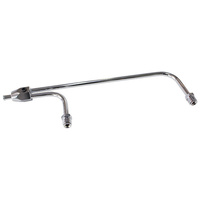 Aeroflow CHROME FUEL RAIL 8-21/32'' BETWEN INLETS VAC SECONDARYS 3/8''