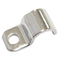 Aeroflow BRAKE LINE CLAMPS FOR 3/8'' OD HARD LINE STAINLESS STEEL X 12