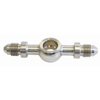 Aeroflow 7/16'' (11.2) BANJO DOUBLE -3ANSTAINLESS STEEL LONG AF 311-03-03L