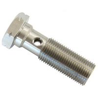 Aeroflow BANJO BOLT M12 X 1.0MM STAINLESS 38MM LONG