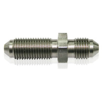 Aeroflow -4AN S/S STRAIGHT BULKHEAD STAINLESS STEEL