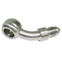 Aeroflow -3AN TO 45 DEG BANJO 12MM STAINLESS