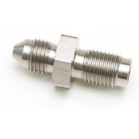 Aeroflow -3AN TO INVERTED 3/8 X 24 STAINLESS SHORT
