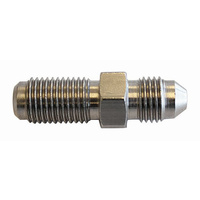 Aeroflow -3AN to M12 X 1.0 DUAL SEAT STAINLESS STEEL SEE NOTES