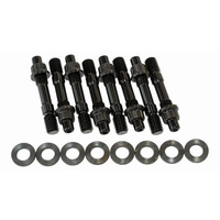 Aeroflow BLOWER STUD KIT BLACK STUDS BLACK FINISH 2.9'' OAL