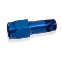 Aeroflow 3/8'' NPT EXTENSION BLUE MALE TO FEMALE