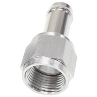 Aeroflow FEMALE -6AN TO 5/16'' BARB SILVER WITH TUBE NUT