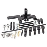 Aeroflow 4150 BLACK 671 SERIES CARB LINKAGE BLOWER KIT