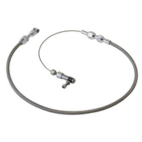 Aeroflow THROTTLE CABLE STAINLESS STEEL 24'' LONG AF 42-1100
