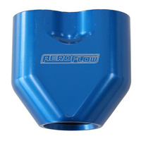 Aeroflow AEROFLOW -10AN TO 2x-8AN FEMALE ORB Y BLOCK BLUE AF 455-10-08