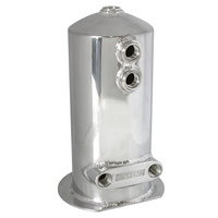 Aeroflow SURGE TANK 2.5L SPUN ALLOY DUAL FEED OPTION 4 X -8ORB