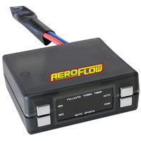 Aeroflow MINI TURBO TIMER WITH MEMORY BLACK CASE PIVOT STYLE TIMER