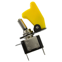 Aeroflow YELLOW LED MISSILE SWITCH LED ACTIVATED WHEN ON