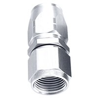 Aeroflow 500 Series Cutter Stepped Hose End -10AN Female to -08AN Hose Straight Silver AF501-08-10S