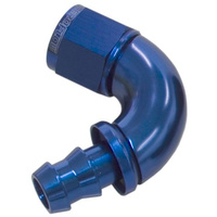 Aeroflow -10AN 120 DEG FULL FLOW PUSH LBLUE FULL FLOW PUSH LOCK