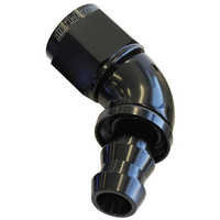 Aeroflow -10AN 60 DEG FULL FLOW PUSH LOBLACK FULL FLOW PUSH LOCK