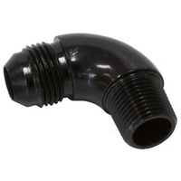 Aeroflow 90 DEG 3/4'' TO -16AN FULL FLOWBLACK NO RESTRICTION IN BEND