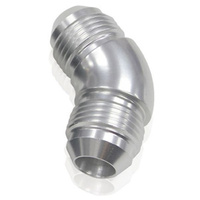 Aeroflow -16AN 45 DEG MALE FLARE UNION SILVER FULL FLOW NO RESTRICTIO