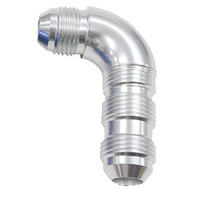 Aeroflow 90 DEG BULKHEAD -20AN FUL FLOWSILVER NO RESTRICTION NUT SEPE