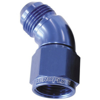 Aeroflow 45 DEG FEMALE - MALE -20AN BLUE FULL FLOW