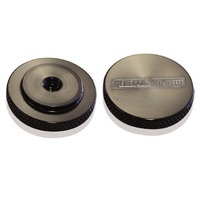 Aeroflow AIR CLEANER NUT 1/4'' BLACK FEMALE THREAD 1/4'' UNC