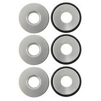 Aeroflow RB25 FUEL INJECTOR INSERTS USE WITH AFTERMARKET RAILS