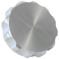 Aeroflow REPLACEMENT BILLET CAP SUITS -16 BASE ANODISED SILVER