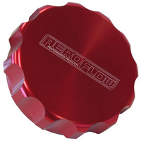 Aeroflow REPLACEMENT BILLET CAP SUITS -40 BASE RED ANODISED