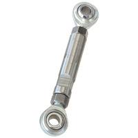Aeroflow S/S 3/8'' EYELET ADJUS ROD END 1'' / 25MM MORE 112.4mm / 4.35''