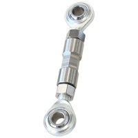 Aeroflow S/S 3/8'' EYELET ADJUS ROD END 1'' / 25MM MORE 98.6mm / 3.88''