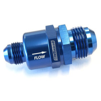 Aeroflow CHECK VALVE INLINE -12 TO -8ANBLUE / ONE WAY VALVE STEPPED