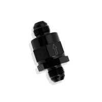 Aeroflow CHECK VALVE INLINE -16AN BLACK / ONE WAY VALVE