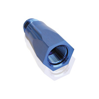 Aeroflow CHECK VALVE INLINE -6AN BLUE Female to Male -6AN