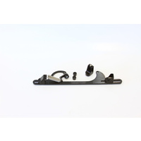 Aeroflow BILLET THROTTLE CABLE BRACKET BLACK SUITS 4150 STYLE