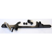 Aeroflow BILLET THROTTLE CABLE BRACKET BLACK SUITS 4500 STYLE