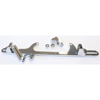 Aeroflow BILLET THROTTLE CABLE BRACKET CHROME SUITS 4500 STYLE