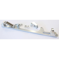 Aeroflow BILLET THROTTLE CABLE BRACKET SILVER SUITS 4500 STYLE