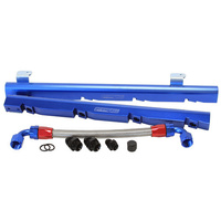 Aeroflow Holden 5L EFI Rail kit Blue