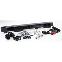 Aeroflow Fuel Rail Kit Suit SR20 red top Black color