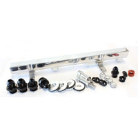 Aeroflow Fuel Rail Kit Suit SR20 red top Polished finish