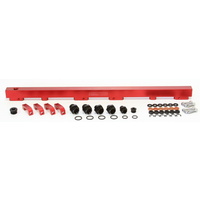 Aeroflow Fuel Rail Kit RB30 Red