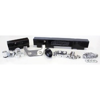 Aeroflow ROTARY FUEL RAIL KIT SERIES 4 & 5 BLACK MAZDA