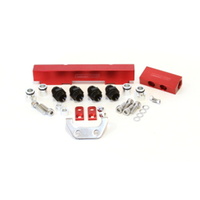 Aeroflow ROTARY FUEL RAIL KIT SERIES 4 & 5 RED. MAZDA