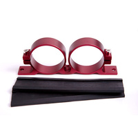 Aeroflow BILLET FUEL PUMP BRACKET BOSCHRED DUAL SUITS ALL BOSCH