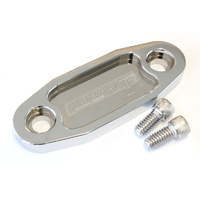 Aeroflow BILLET FUEL PUMP BLOCK OFF CHROME SUIT 302 351C