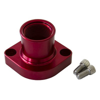 Aeroflow BILLET THERMOSTAT HOUSING RED STRAIGHT SUIT 302 351C