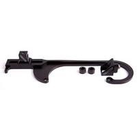 Aeroflow BILLET THROTTLE CABLE BRACKET BLACK SUITS 4150 STYLE CARBS