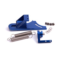 Aeroflow THROTTLE RETURN SPRING BRACKETBLUE SUITS 4150 STYLE CARBS