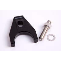 Aeroflow BILLET DISTRIBUTOR HOLD DOWN BLACK BRACKET SUITS ALL CHEV